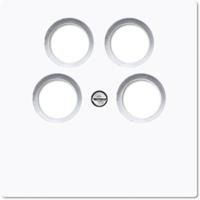 Jung LS990-4SAT2WW Televisie, radio, satelliet, Televisie, radio Afdekking 1-voudig Wit 1 stuk(s) - thumbnail