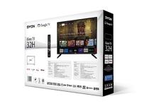 DYON iGoo-TV 32H 80 cm (32 inch) Google TV (4K UHD, HD Triple Tuner, Prime Video, Netflix, Google Play Store voor DAZN, Disney+, Apple TV+, Paramount+, waipu.tv enz., Google Assistant) [Mod. 2023] - thumbnail