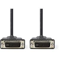 Nedis DVI-Kabel | DVI-I 24+5-Pin Male | DVI-I 24+5-Pin Male | 2 m | 1 stuks - CCGP32050BK20 CCGP32050BK20 - thumbnail
