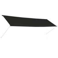 VidaXL Luifel uittrekbaar 400x150 cm antraciet - thumbnail