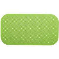 MSV Douche|bad anti-slip mat badkamer - rubber - lime - 36 x 65 cm - thumbnail