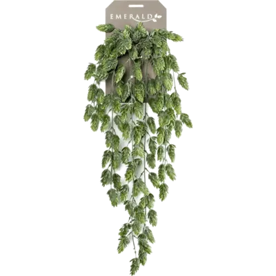 Kunsthangplant Hop hangend 75cm groen
