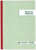 Exacompta factuurboek, ft 21 x 29,7 cm, tweetalig, tripli (50 x 3 vel) - thumbnail