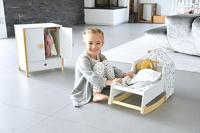 Small Foot houten schommel poppenbed little button - thumbnail