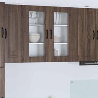 Keukenkast met opslag Kalmar 2 pcs Bruin Eiken 40 x 31 x 80 cm - thumbnail