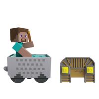 Minecraft RC Vehicle Steve in Minecart - thumbnail