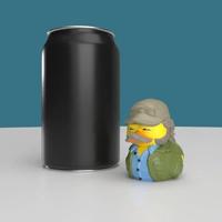 Jaws Tubbz Mini PVC Figure Quint 5 cm - thumbnail