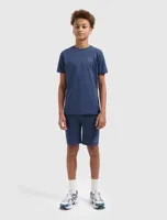 Ballin Amsterdam Circle Logo Zomerset Kids Donkerblauw - Maat 140 - Kleur: Donkerblauw | Soccerfanshop - thumbnail