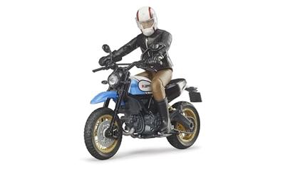 Bruder 63051 Ducati Desert Motor met Bestuurder 1:16 Bruder 63051 Ducati Desert Motor met Bestuurder 1:16