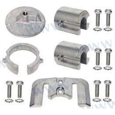ANODOS DE ZINC Y COJINETES - Mercruiser REC888758Q02 - KIT ANODOS ALUMINIO 888758Q01