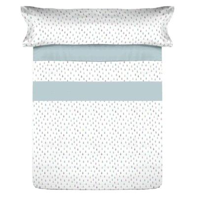 Beddengoedset Tejidos Reina Blauw Bed van 150
