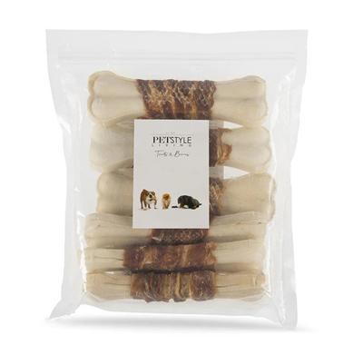 PETSTYLE LIVING GEPERST BOT WIT MET EEND 16 CM 6 ST