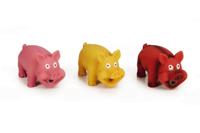 Beeztees Varkens latex 16x10cm assortiment - thumbnail