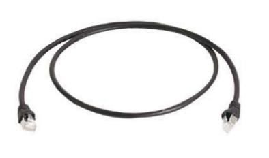 Telegärtner 100009136 RJ45 Netwerkkabel, patchkabel CAT 6A S/FTP 25.00 m Zwart Vlambestendig, Halogeenvrij, UL gecertificeerd 1 stuk(s)