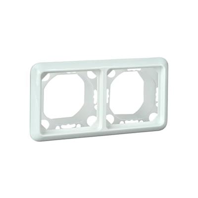 ELSO frame 224244 2-voudige FASHION IP44 zuiver wit 1 stuk(s) ELSO frame 224244 2-voudige FASHION IP44 zuiver wit 1 stuk(s)