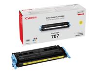 Canon Toner Cartridge 707 Y Yellow - thumbnail