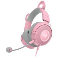 Razer kraken kitty v2 pro rgb over-ear gaming headset (roze) - thumbnail