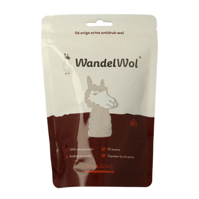 Wandelwol Antidruk-wol lanolinevrij 20 Gram Wandelwol Antidruk-wol lanolinevrij 20 Gram