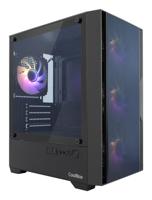 ATX Semi-toren BehuizingCoolBox COO-CHA-GM220B-0 Zwart - thumbnail