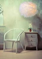 Lucide GOOSY SOFT - Hanglamp - Ø 50 cm - 1xE27 - Wit - thumbnail