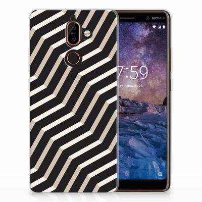 Nokia 7 Plus | TPU Hoesje | Illusion Nokia 7 Plus | TPU Hoesje | Illusion