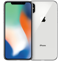 Refurbished iPhone X 64 GB Zilver Gebruikt - thumbnail