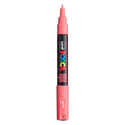 Uni POSCA paintmarker PC-1MC, 0,7 - 1 mm, koraalrood