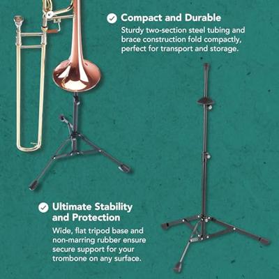Konig & Meyer 149/9 standaard voor trombone zwart - thumbnail