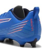PUMA Ultra 6 Play Gras / Kunstgras Voetbalschoenen (MG) Kids Blauw Wit Felrood - thumbnail