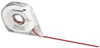 Planbord verdeeltape legamaster 2.5mmx16m rood - thumbnail