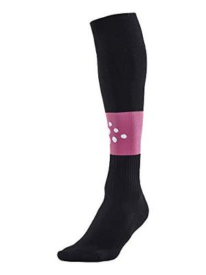 Craft 1905581 Squad Contrast Sock - Black/Pop - 28/30 Craft 1905581 Squad Contrast Sock - Black/Pop - 28/30