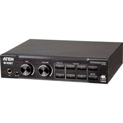 ATEN VP1421 HDMI-Matrix-switch Ultra HD-geschikt Zwart