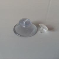 Zuignap transp 30 mm met pin trans 100st - thumbnail