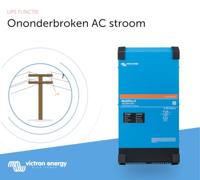 Victron Energy MultiPlus-II 12/3000/120-32 230 V Omvormer 3000 W 12 V - 230 V Geïntegreerde laadregelaar - thumbnail
