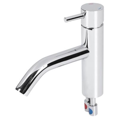 Differnz kraan gebogen koud/warm mat zwart Differnz kraan gebogen koud/warm mat zwart