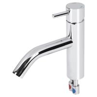 Differnz kraan gebogen koud/warm mat zwart - thumbnail