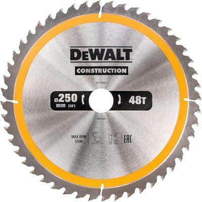 DeWalt Accessoires Cirkelzaagblad 250x30x48t, positief 10°, kerf 3mm - DT1957-QZ