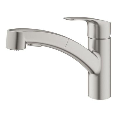 GROHE Eurosmart Keukenkraan - supersteel geborsteld 30305dc1