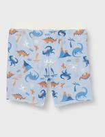 Playshoes zwemshort dino blauw-86-92 - thumbnail