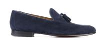 Magnanni Heren Instapschoenen in Suede (Blauw) - thumbnail