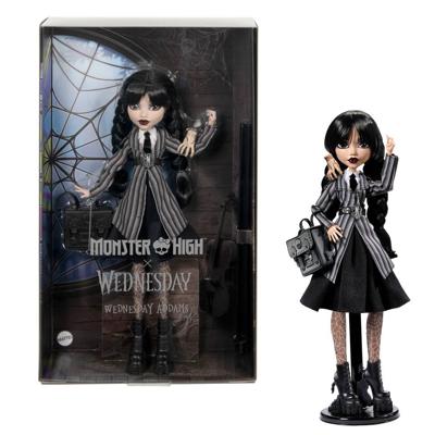 Monster High Wednesday Addams pop