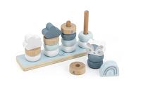 Label Label Stapelringen blauw - thumbnail