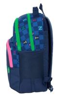 Schoolrugzak Benetton Damero Marineblauw 32 x 42 x 15 cm - thumbnail