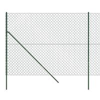 VidaXL Gaashek 1,4x10 m groen - thumbnail