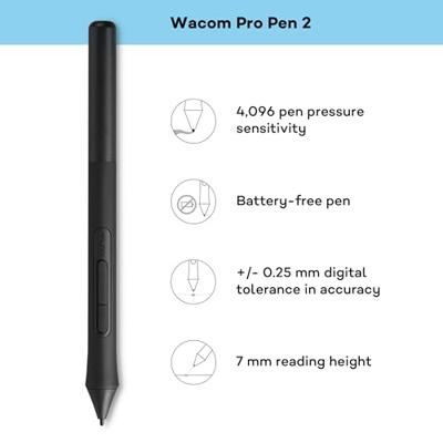 Wacom Intuos S met Bluetooth tekentablet - thumbnail
