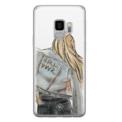 Samsung Galaxy S9 siliconen hoesje - GRL PWR