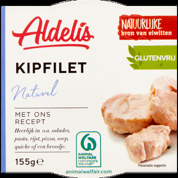 Aldelis Kipfilet Naturel 155 g bij Jumbo