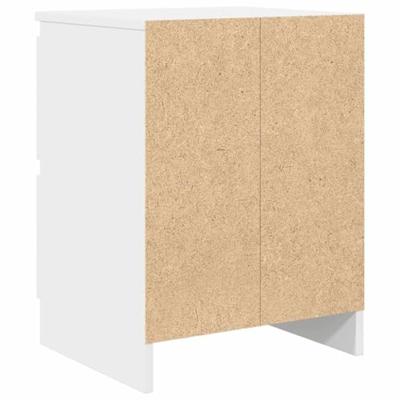 Tv-meubel 40x35x54 cm spaanplaat wit