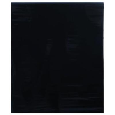 Raamfolie statisch matzwart 60 x 1000 cm PVC