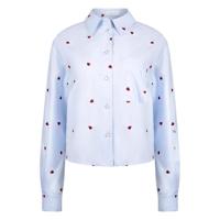 Nukus Sorrento Blouse Heart Nks02102 Blouse Sky/kiss - thumbnail